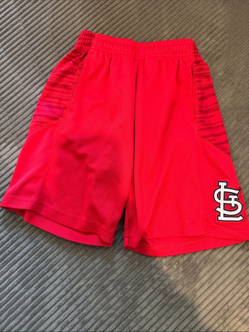 St. Louis Cardinals Genuine Merchandise Red Boys’sAthletic Shorts with Team Logo